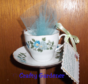 teacup feeder by craftygardener.ca