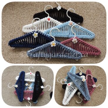 Crochet:  Hanger Covers