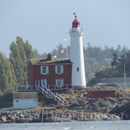 Fishguard Lighthouse on Vancouver Island, British Columbia