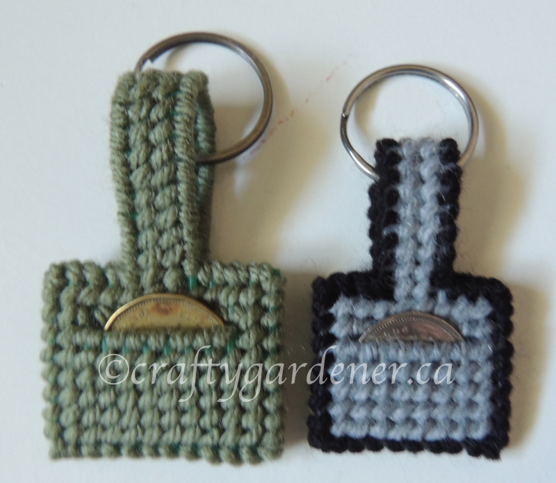 how to make a quarter or a loonie keeper at craftygardener.ca