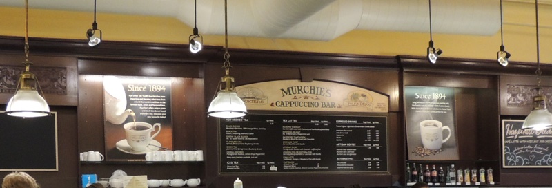 Murchie's tea store in Victoria, BC