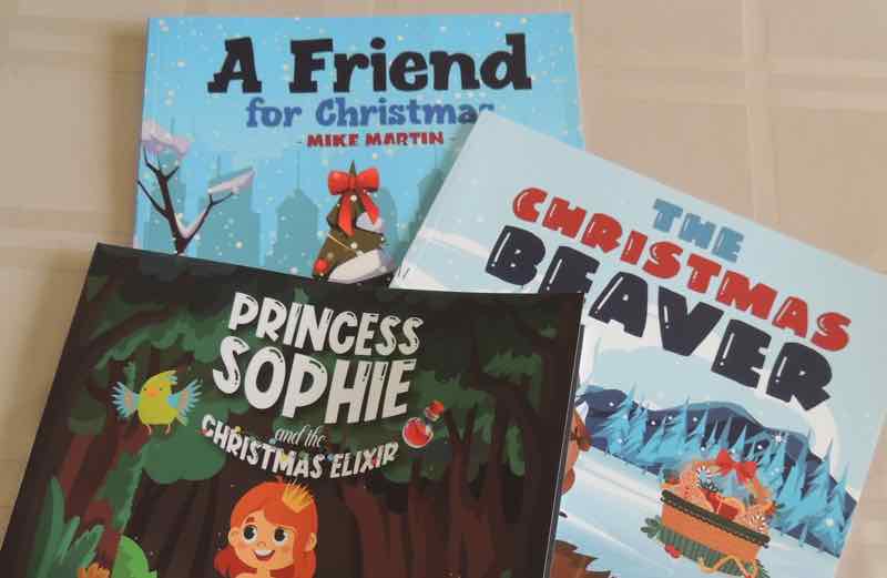 Christmas books for children by Mike Martin