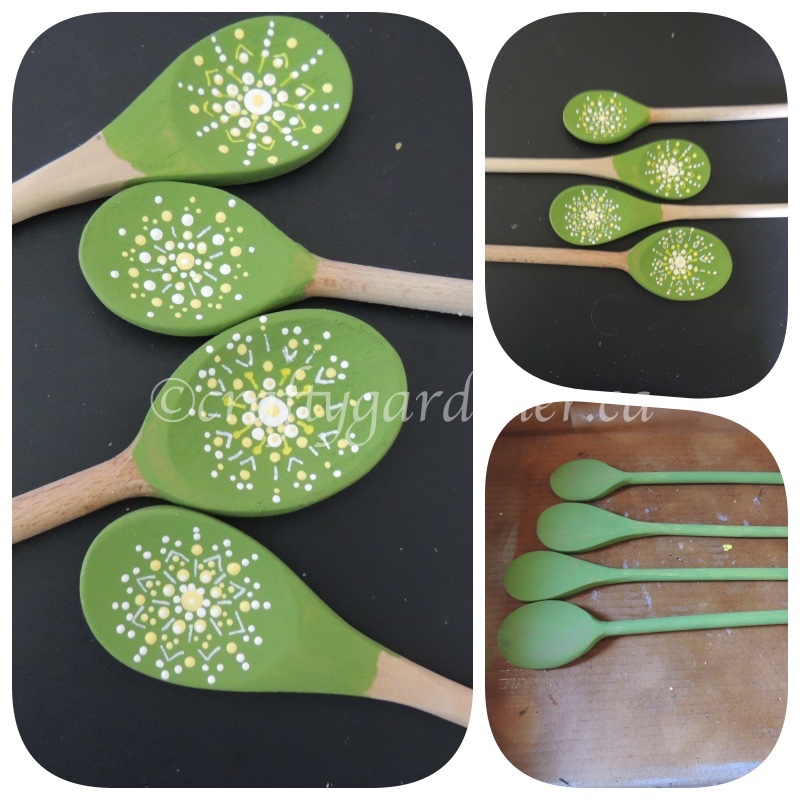 making spoon mandalas at craftygardener.ca