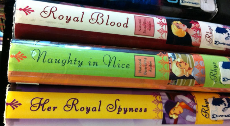 Her Royal Spyness a series by Rhys Bowen