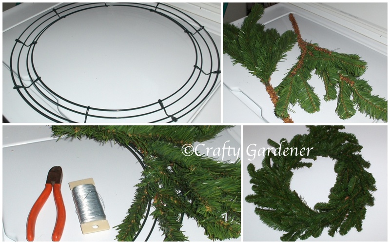 Making a Wire Wreath