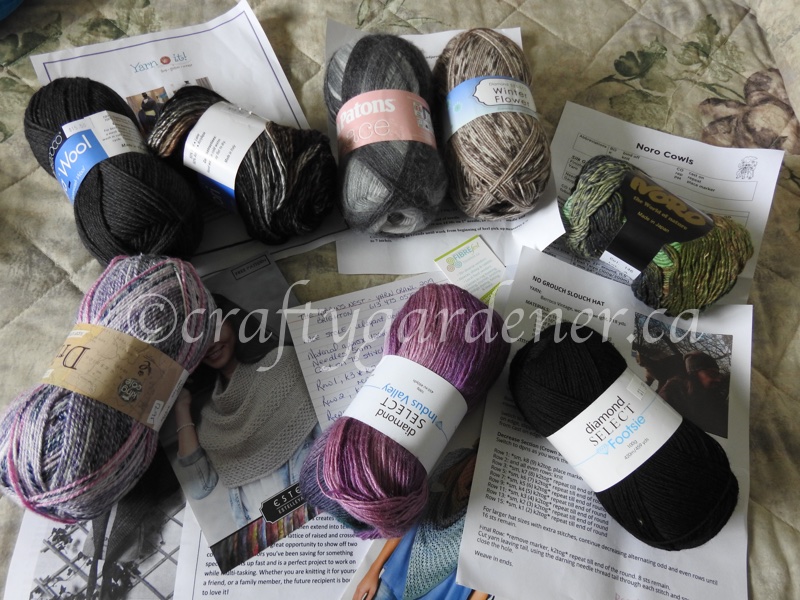 yarn purchases from the yarn crawl